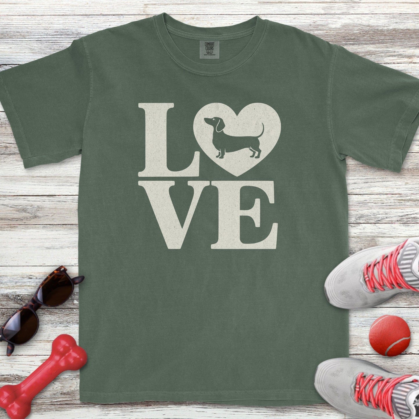 Dachshund Heart T-Shirt