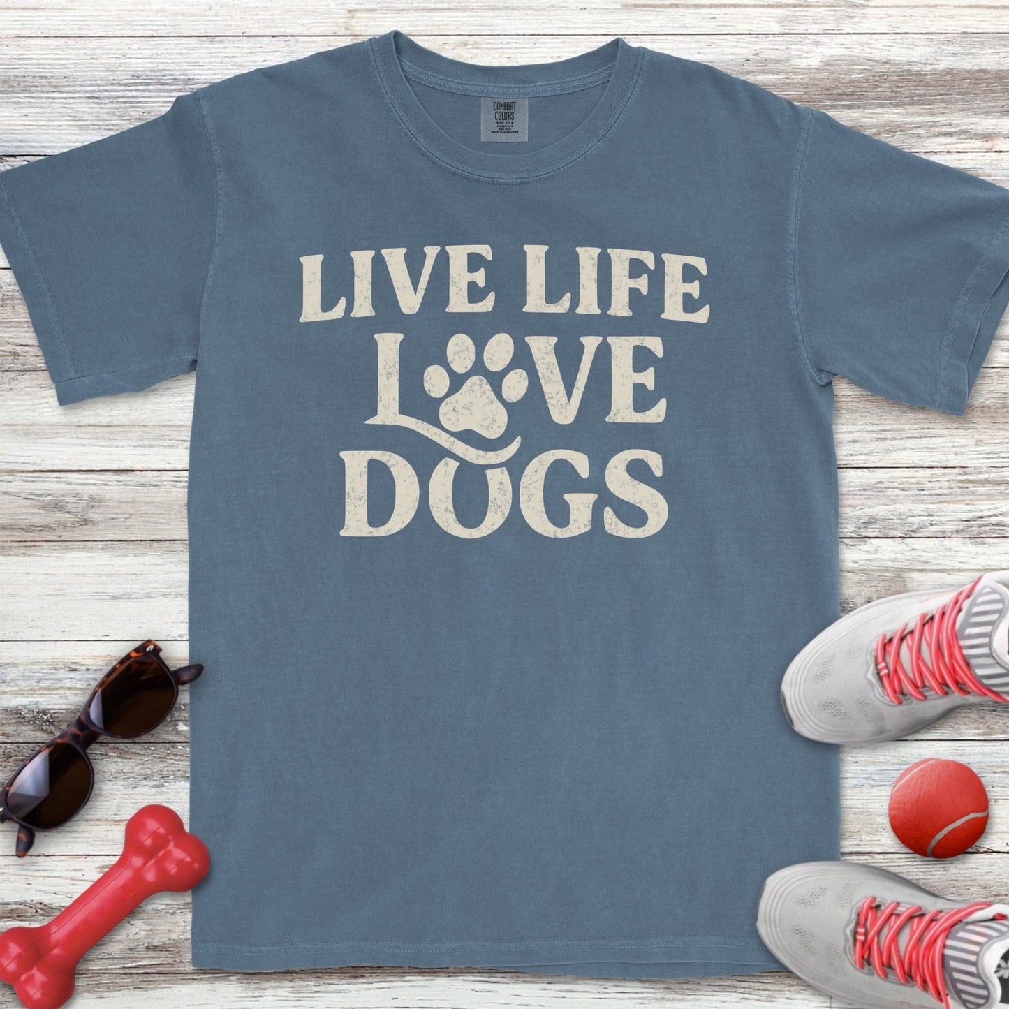 Live Life Love Dogs T-Shirt