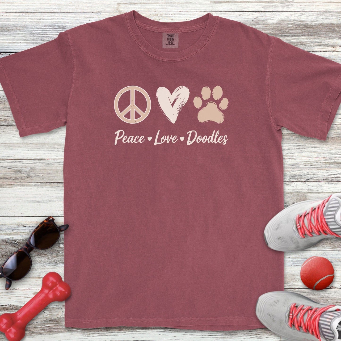 Peace Love Doodles II T-Shirt