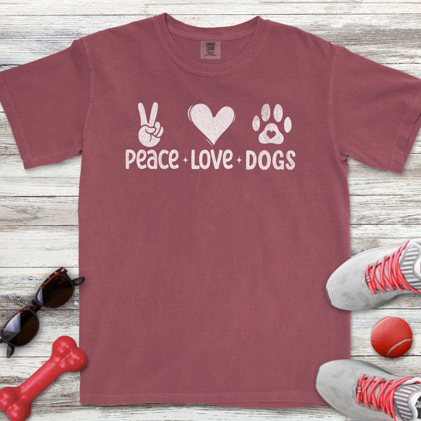Peace Love Dogs II T-Shirt