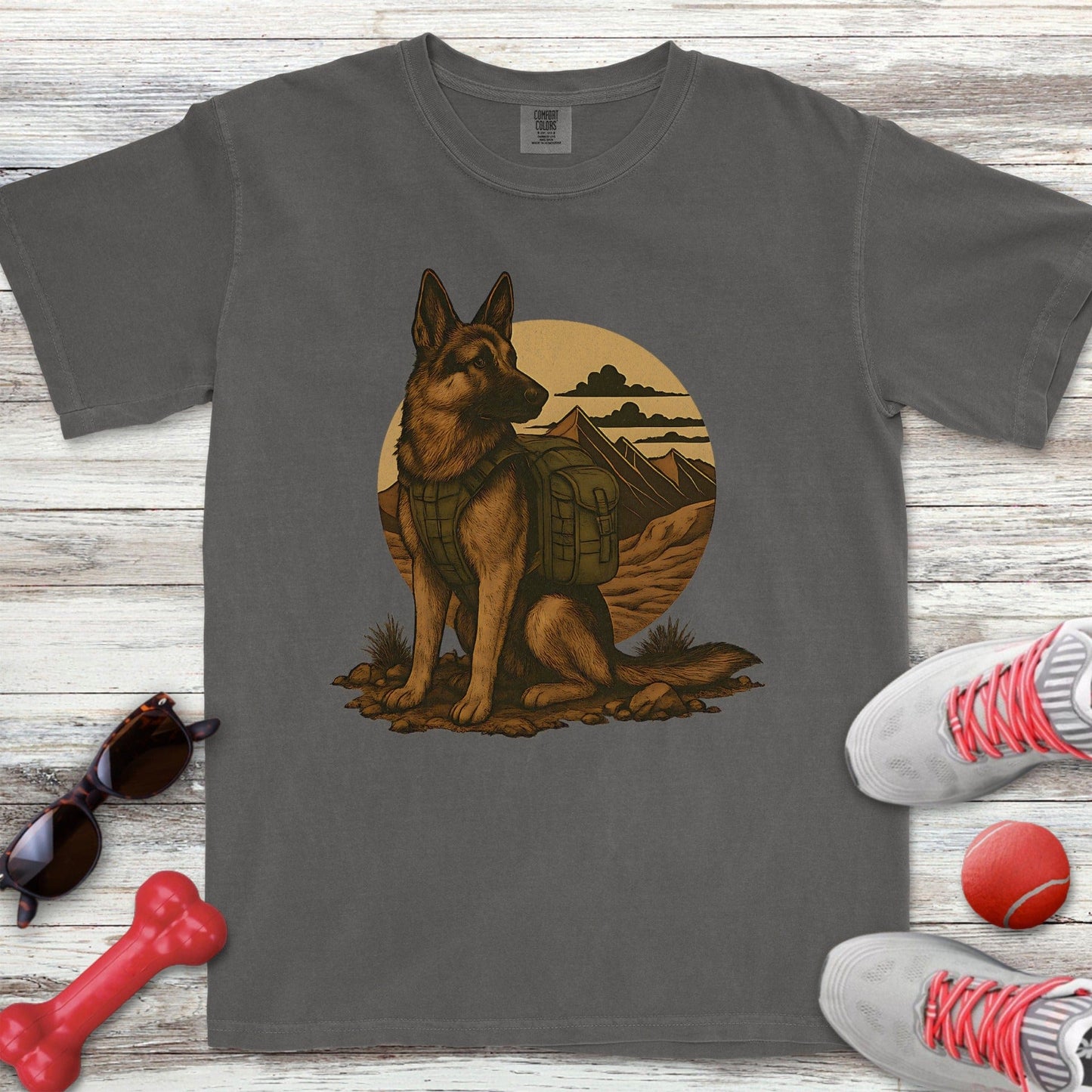 Adventure German Shepherd T-Shirt