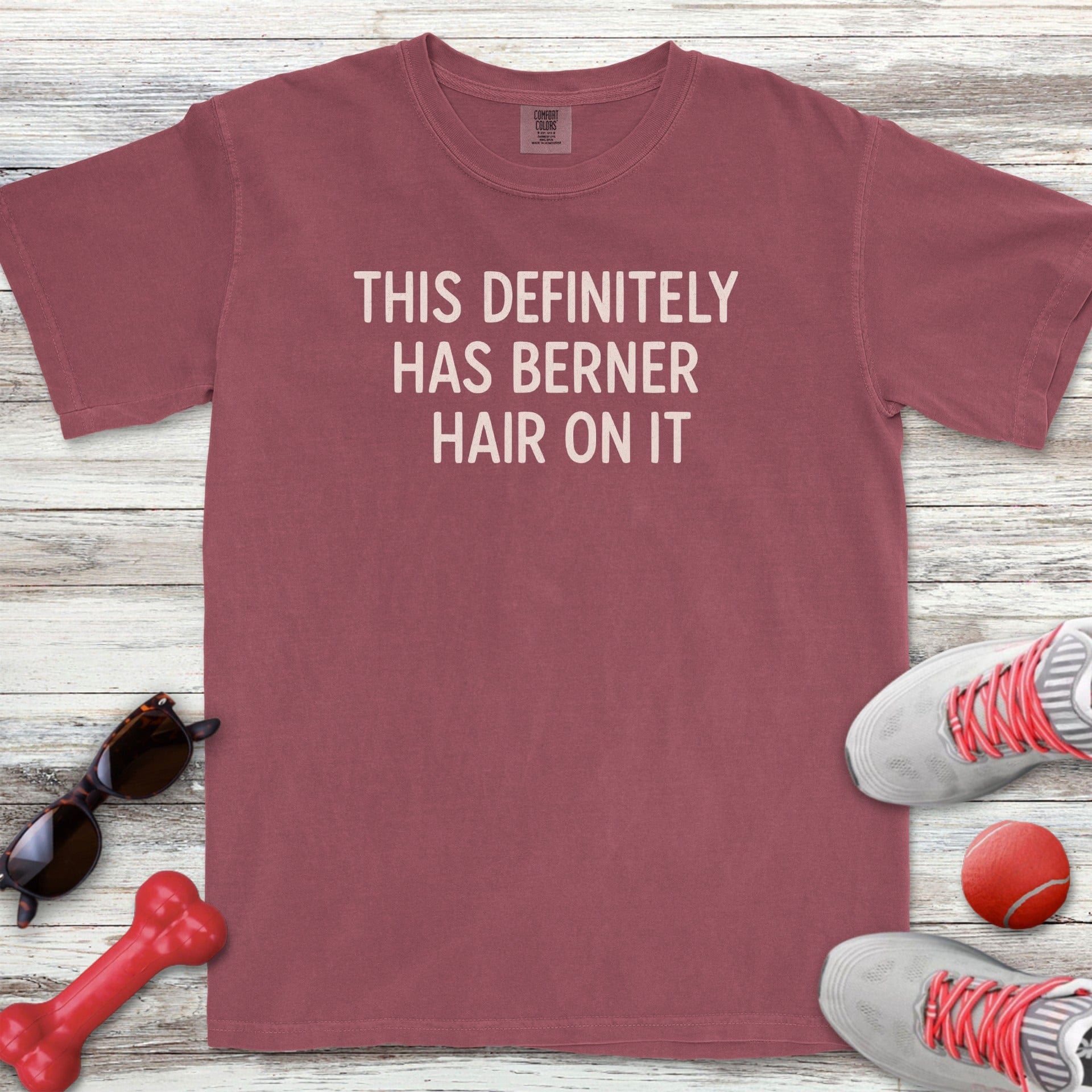 Bernese Mountain Dog Hair T-Shirt