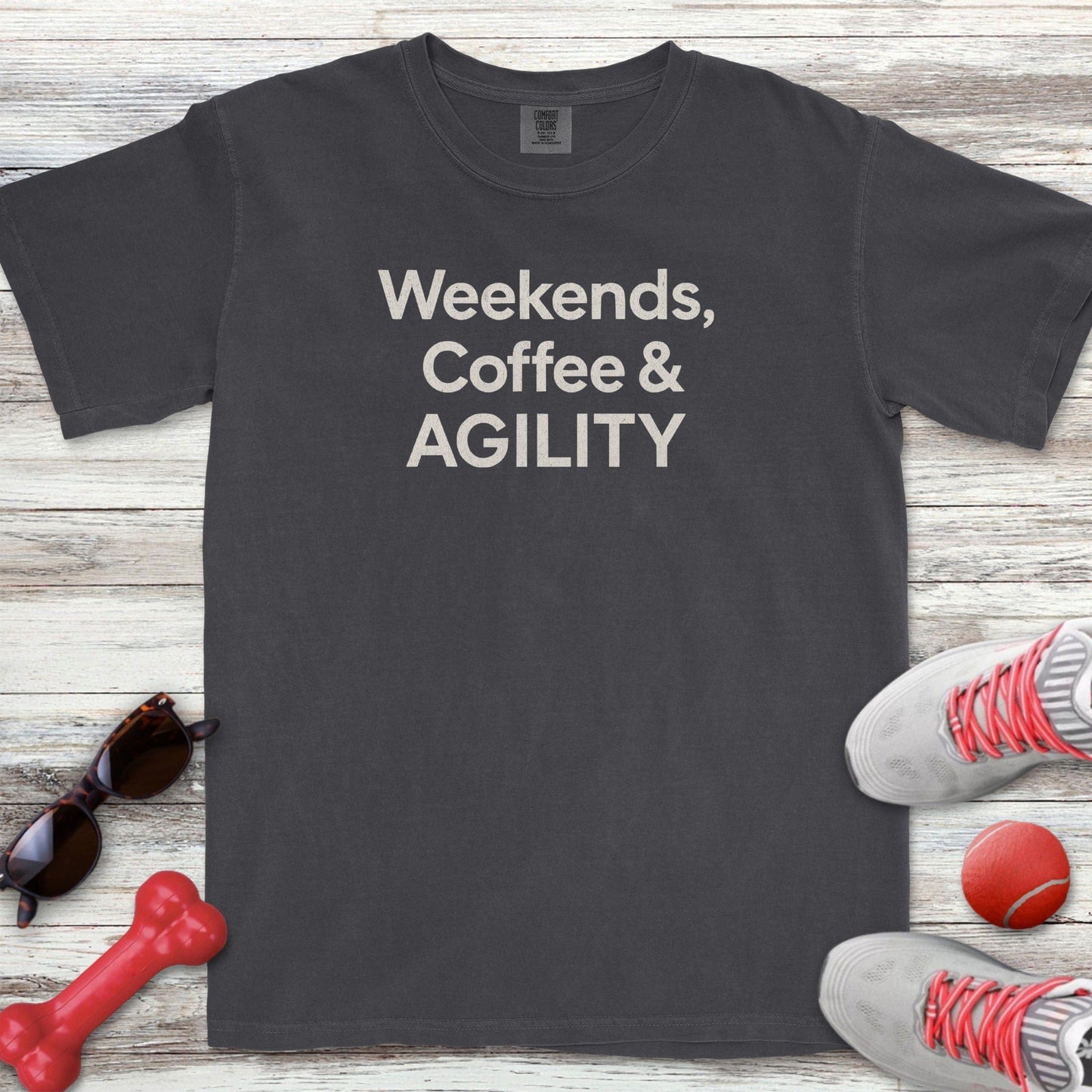 Weekends Coffee Agility T-Shirt