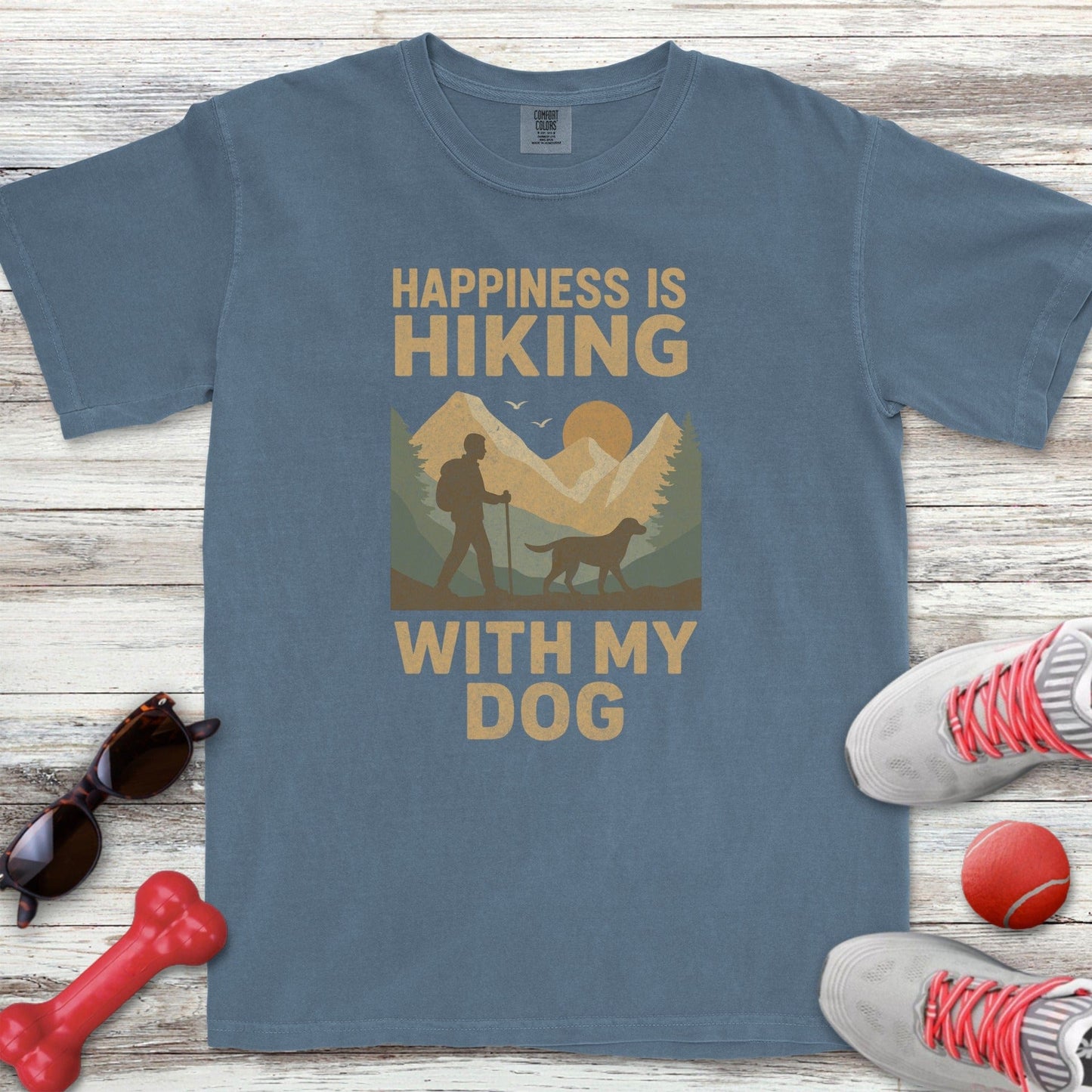 Hiking With My Dog T-Shirt