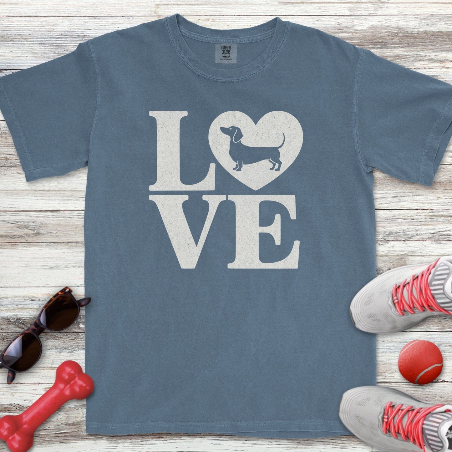 Dachshund Heart T-Shirt