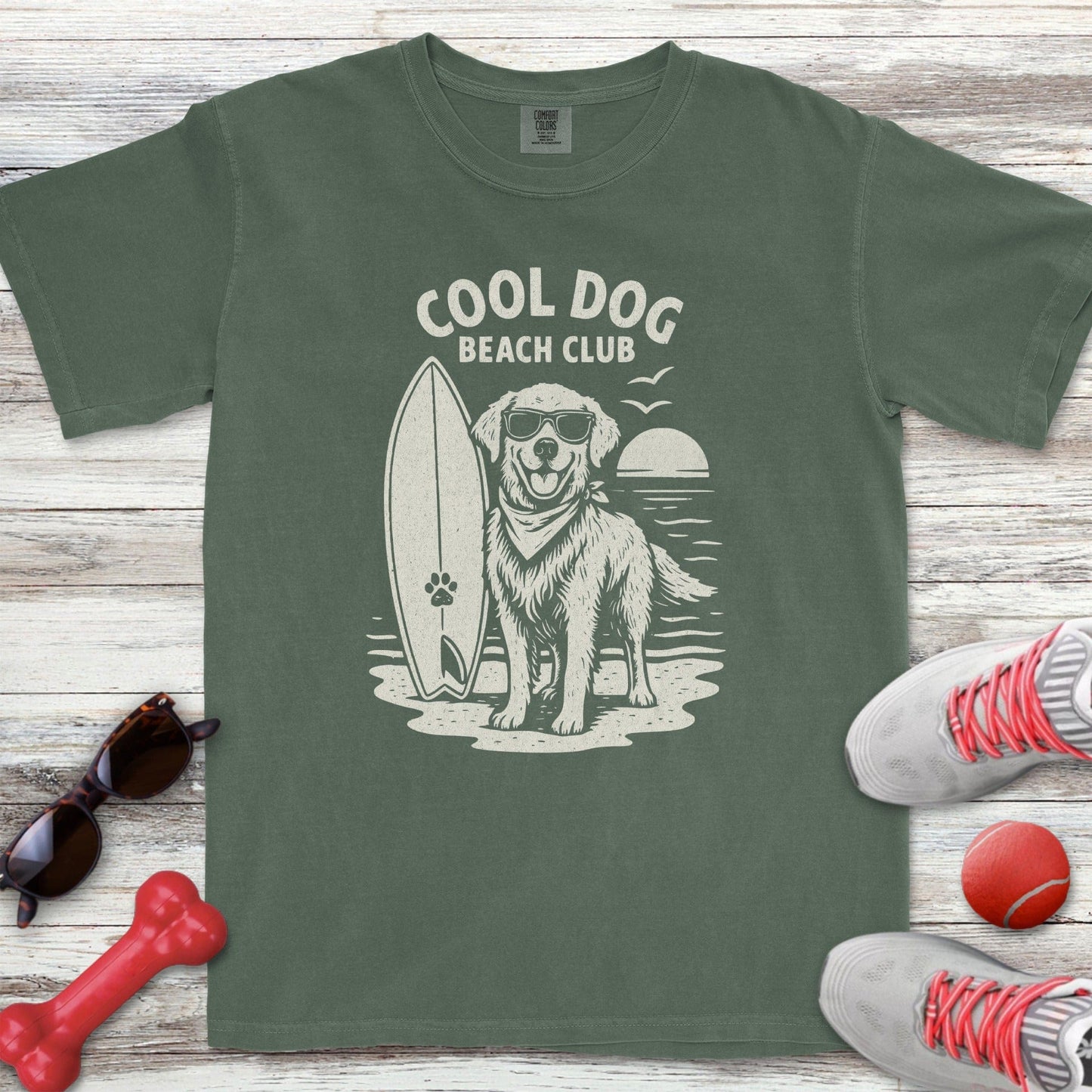 Cool Dog Beach Club T-Shirt