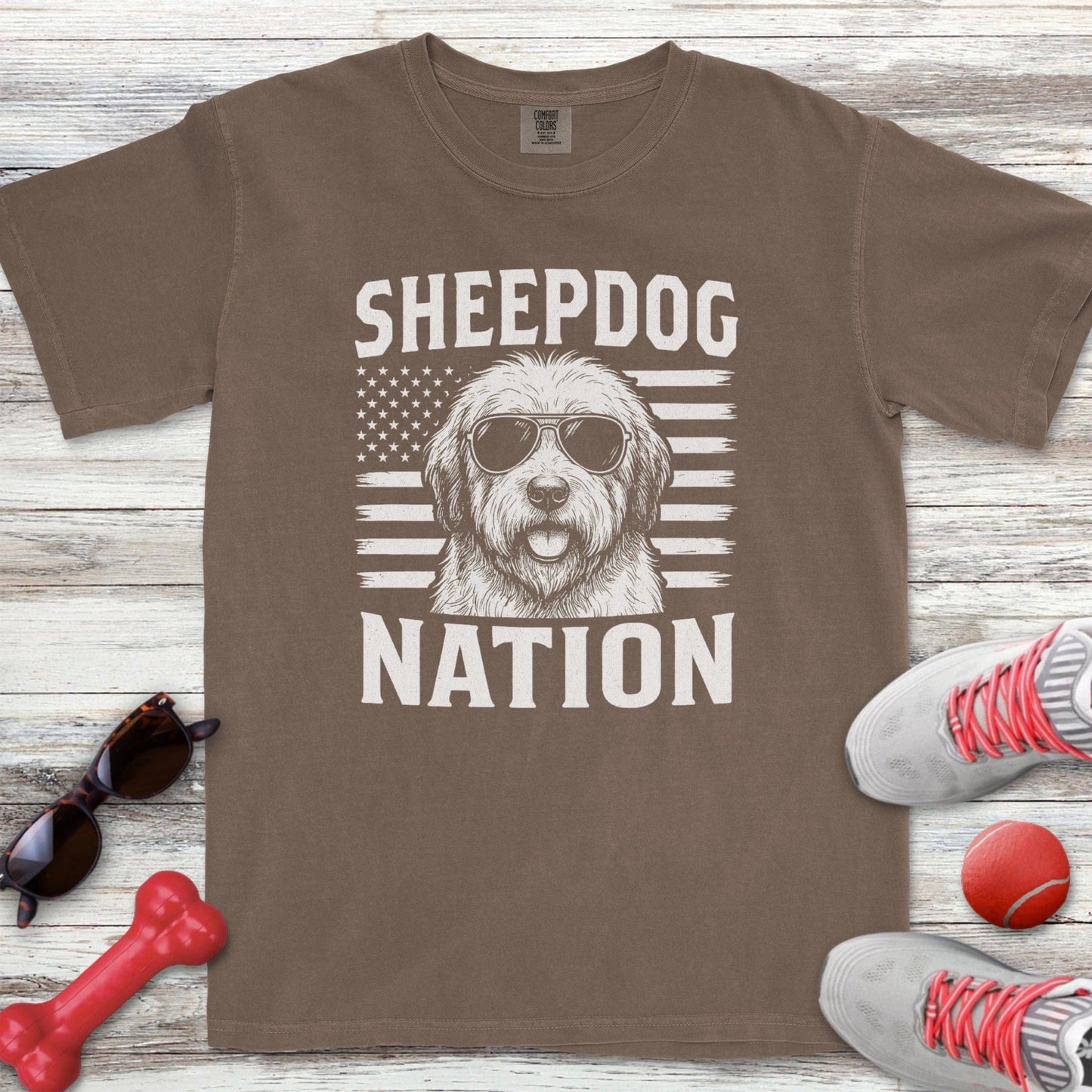 Old English Sheepdog Nation T-Shirt
