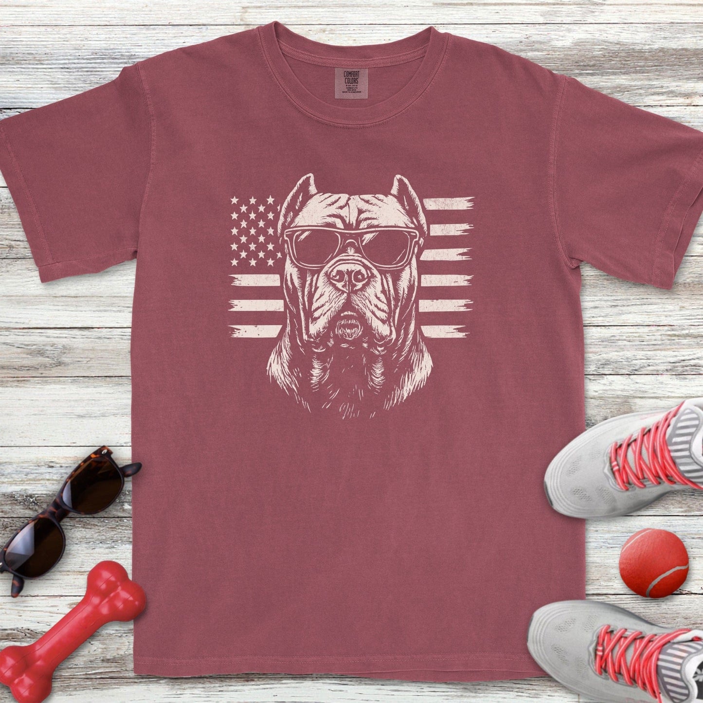 Cane Corso Flag T-Shirt