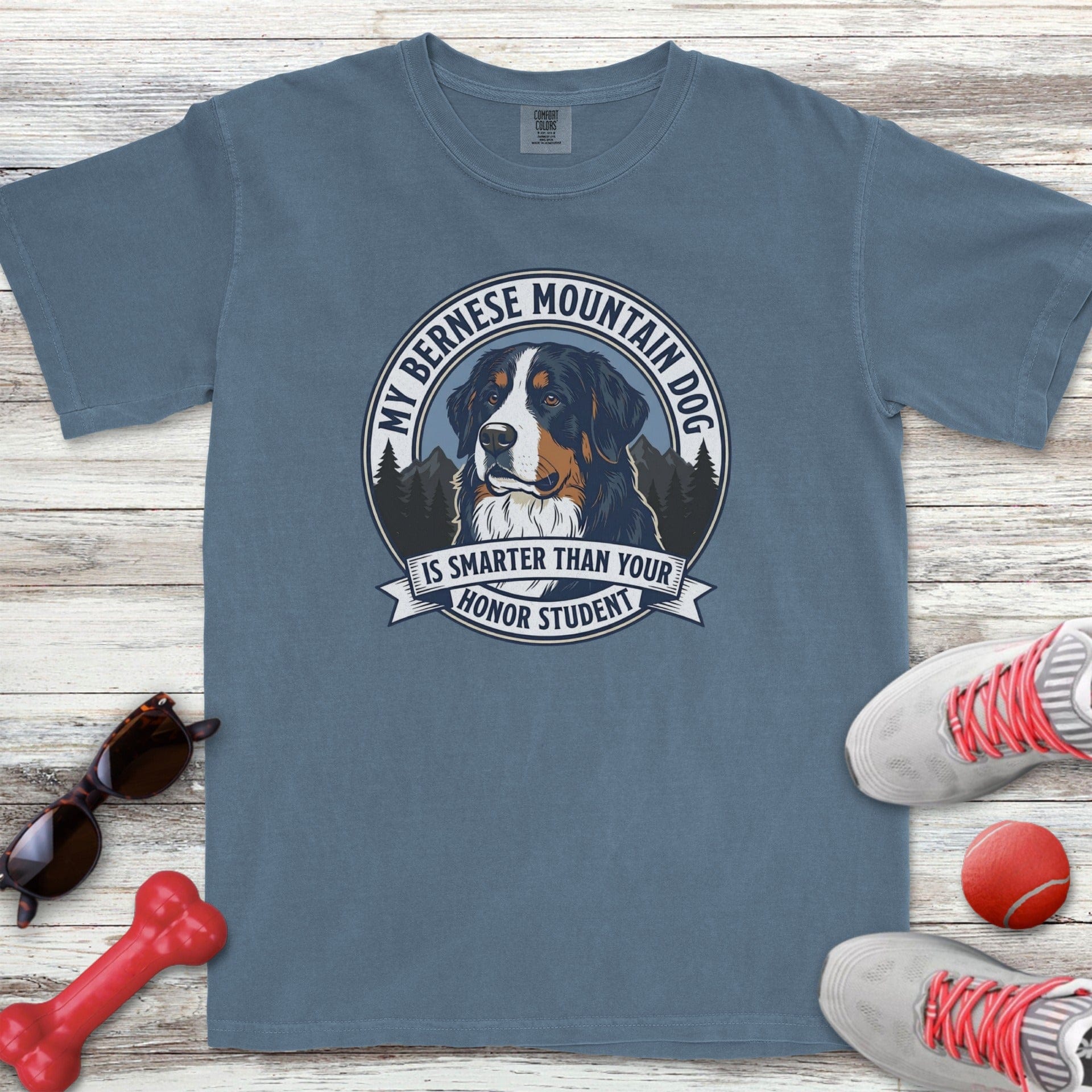 Bernese Mountain Dog Smart T-Shirt