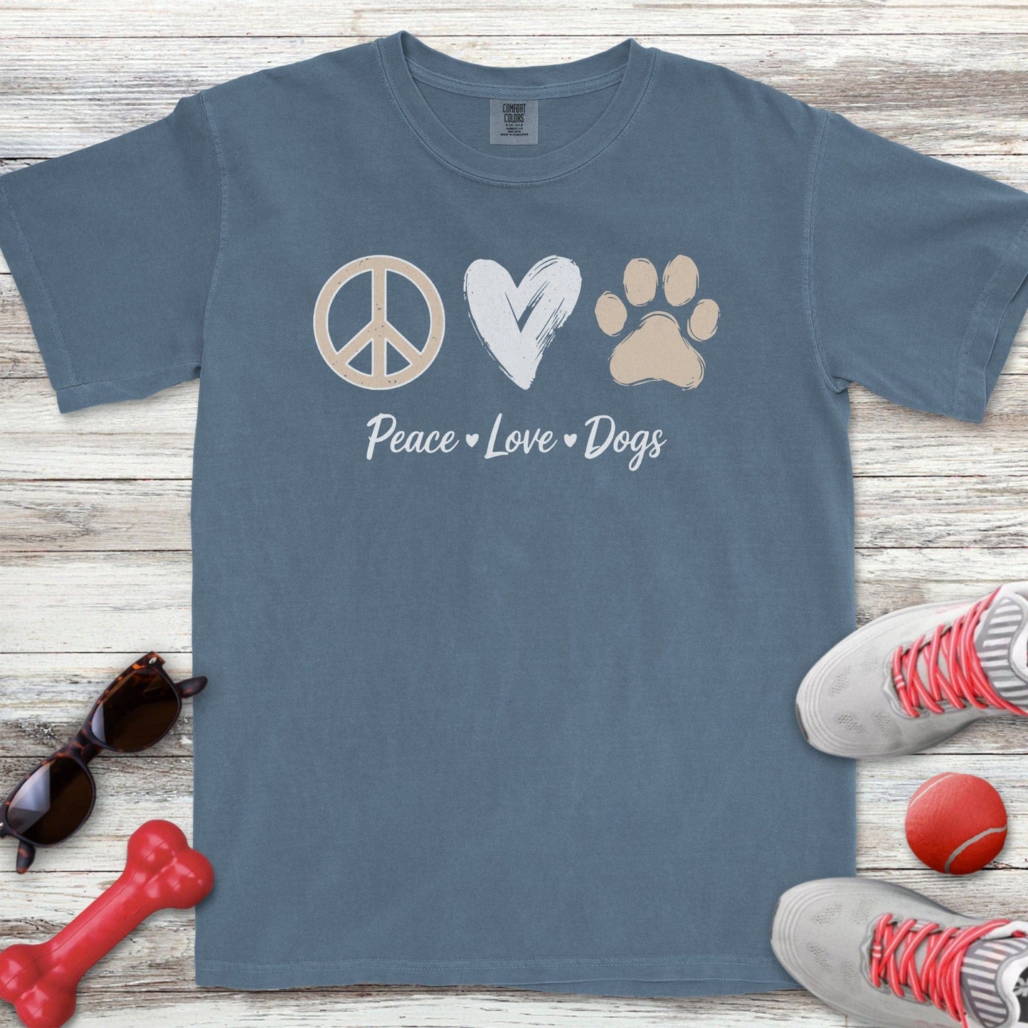 Peace Love Dogs T-Shirt