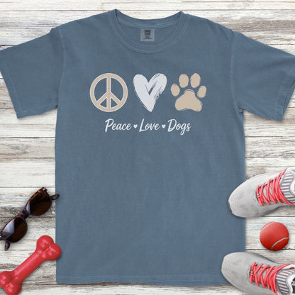Peace Love Dogs T-Shirt