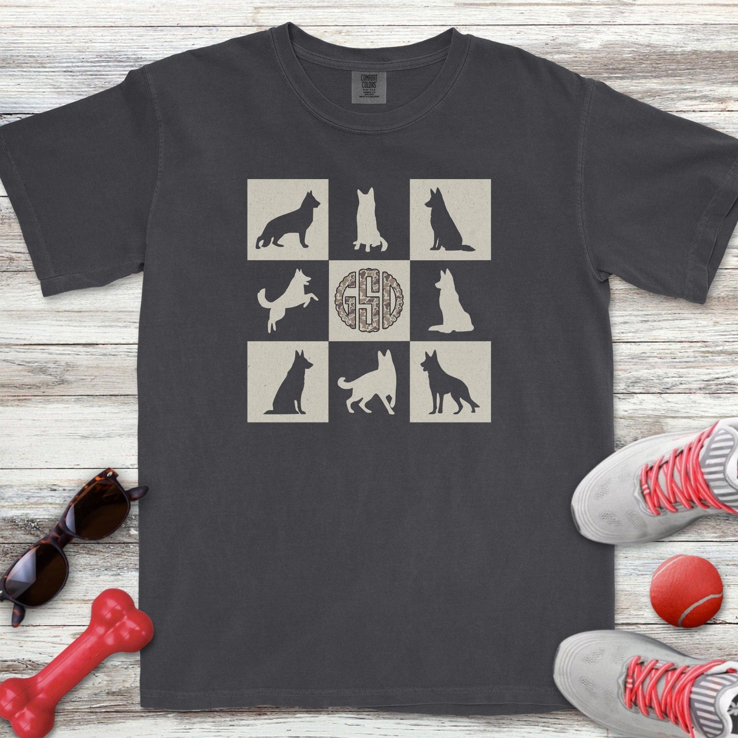 German Shepherd Silhouettes T-Shirt