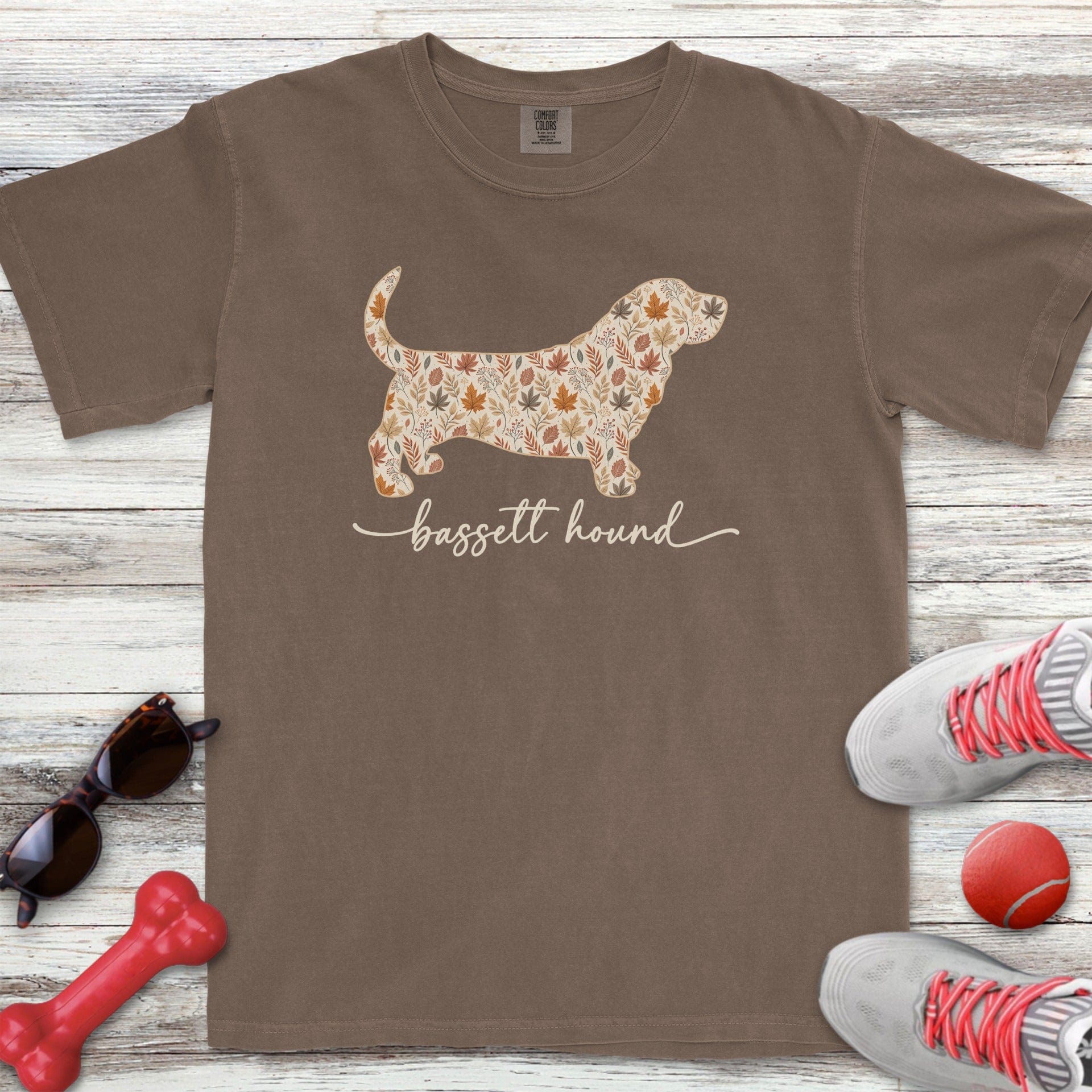 Basset Hound Fall T-Shirt