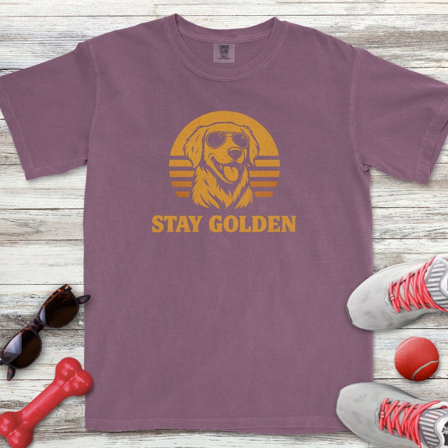 Retro Stay Golden T-Shirt