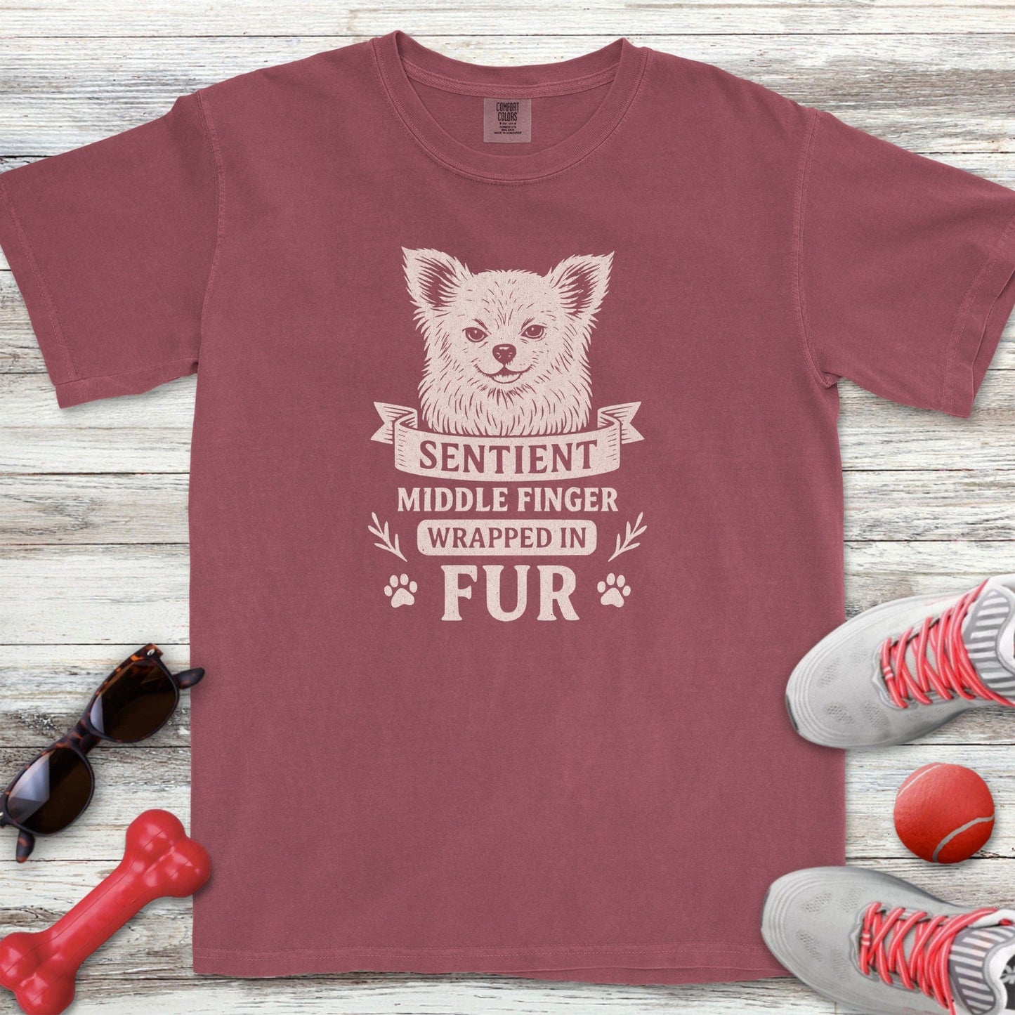 Sentient Middle Finger T-Shirt
