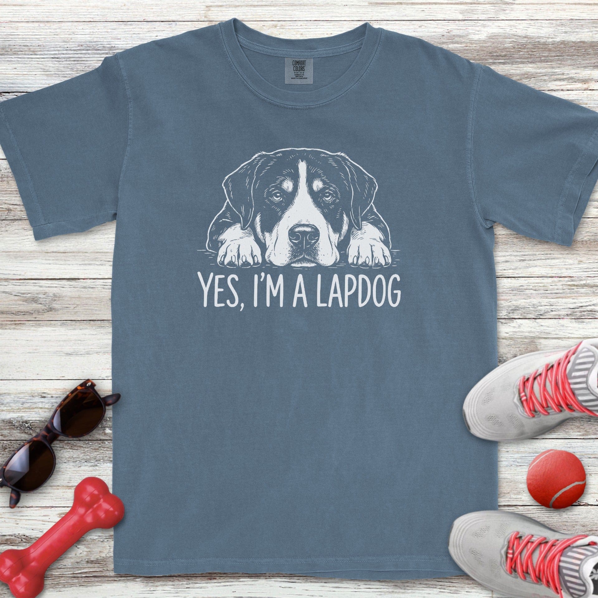 Swiss Mountain Dog Lap Dog T-Shirt