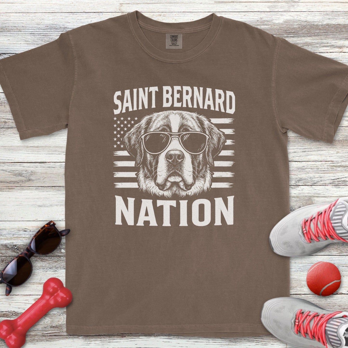 Saint Bernard Nation T-Shirt