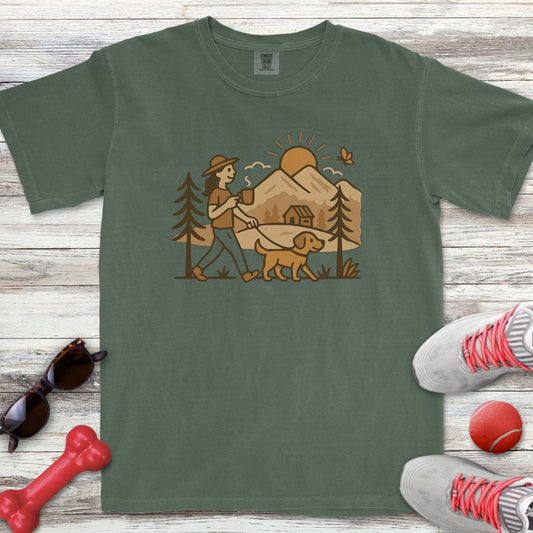 Morning Walk Mom T-Shirt