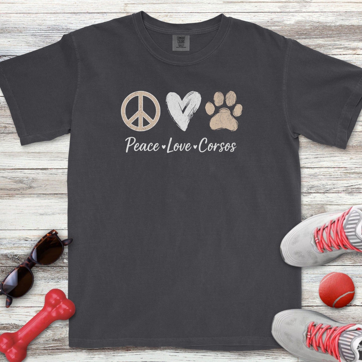 Peace Love Corsos T-Shirt