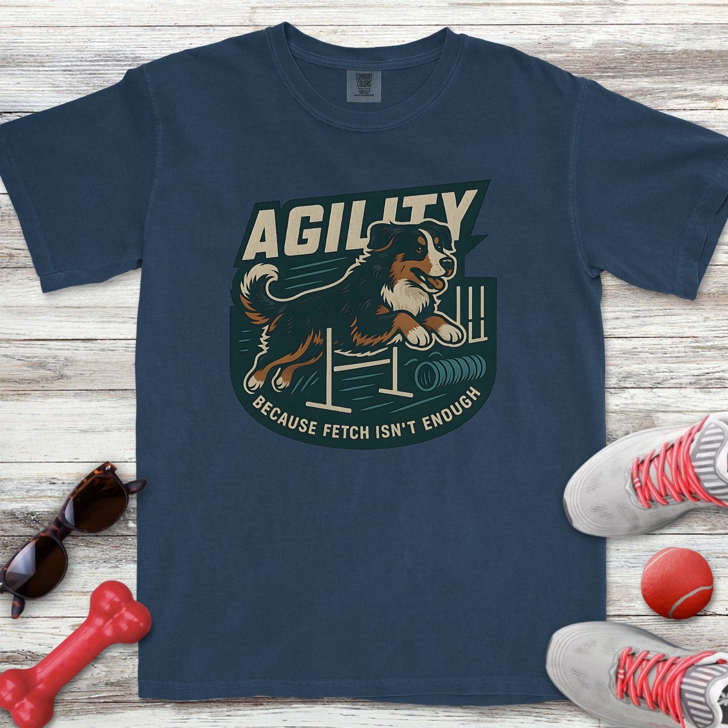 Bernese Mountain Dog Agility T-Shirt