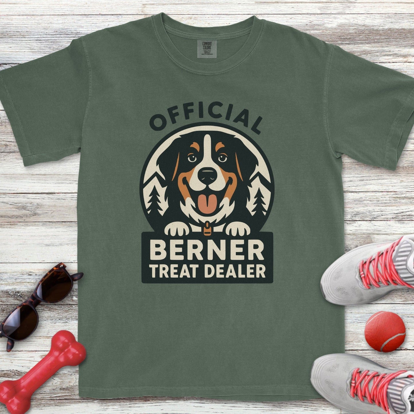 Bernese Mountain Dog Treat Dealer T-Shirt