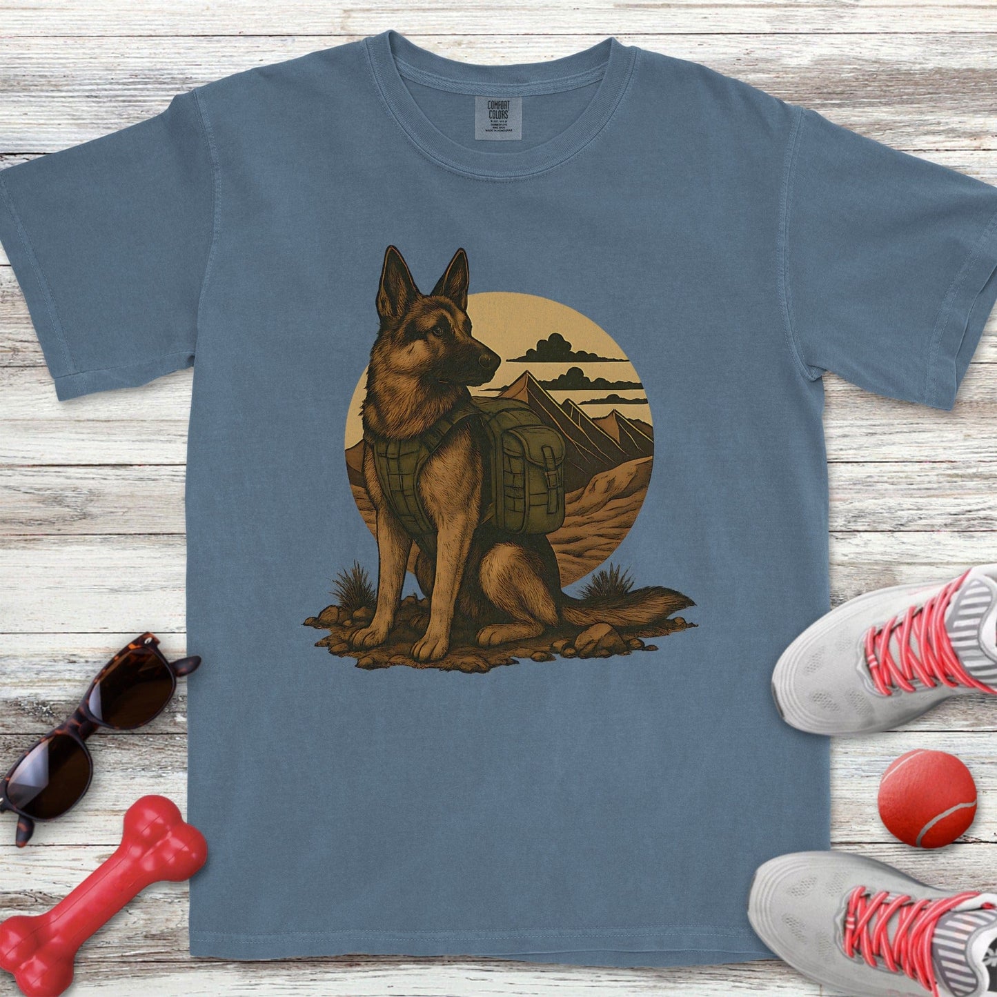 Adventure German Shepherd T-Shirt