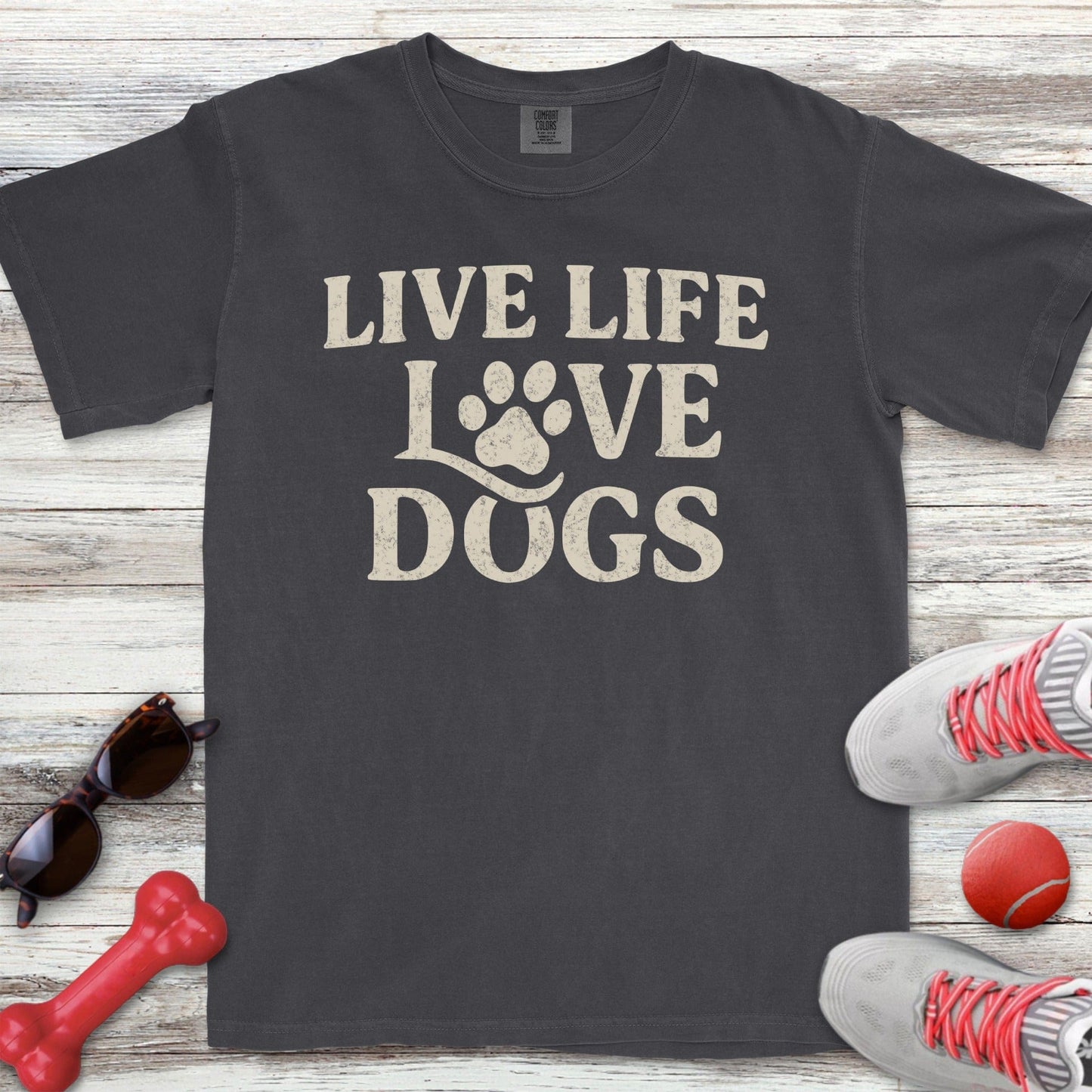 Live Life Love Dogs T-Shirt