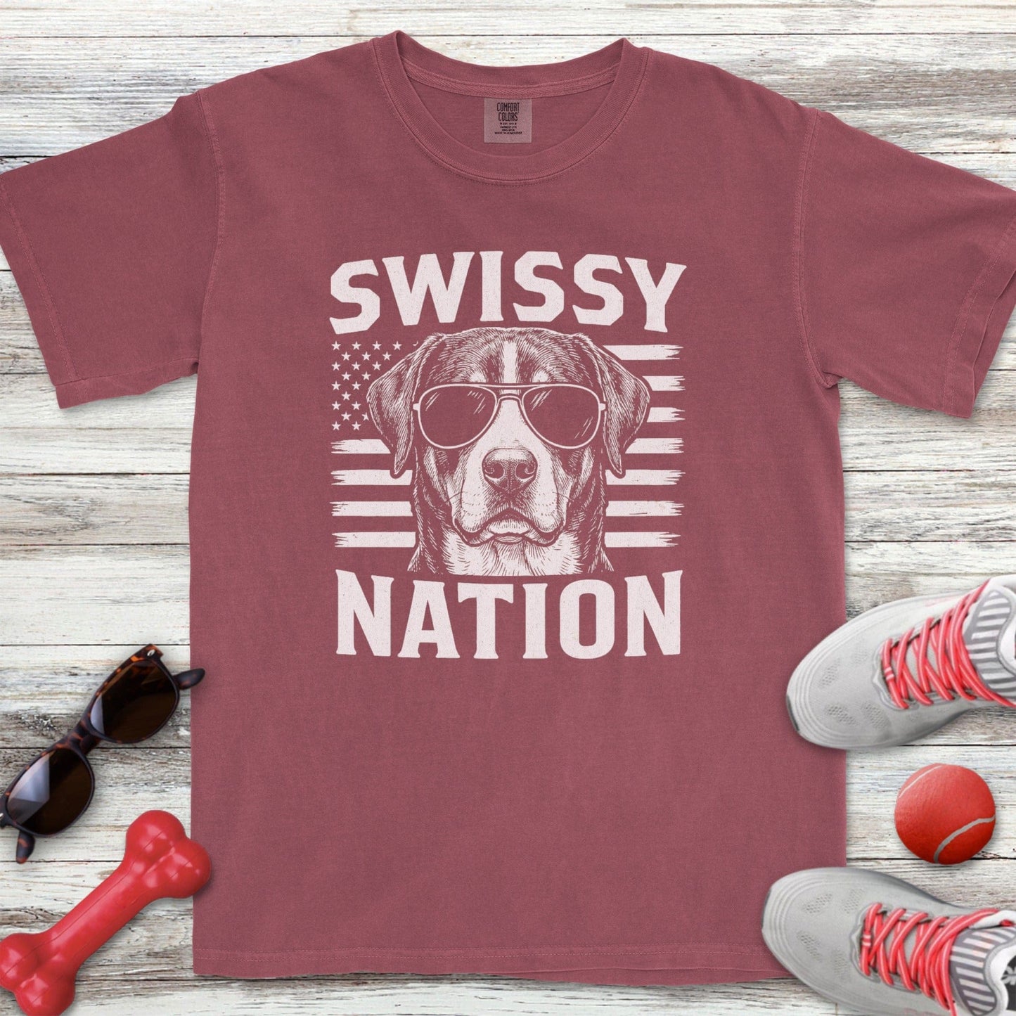 Swiss Mountain Dog Nation T-Shirt