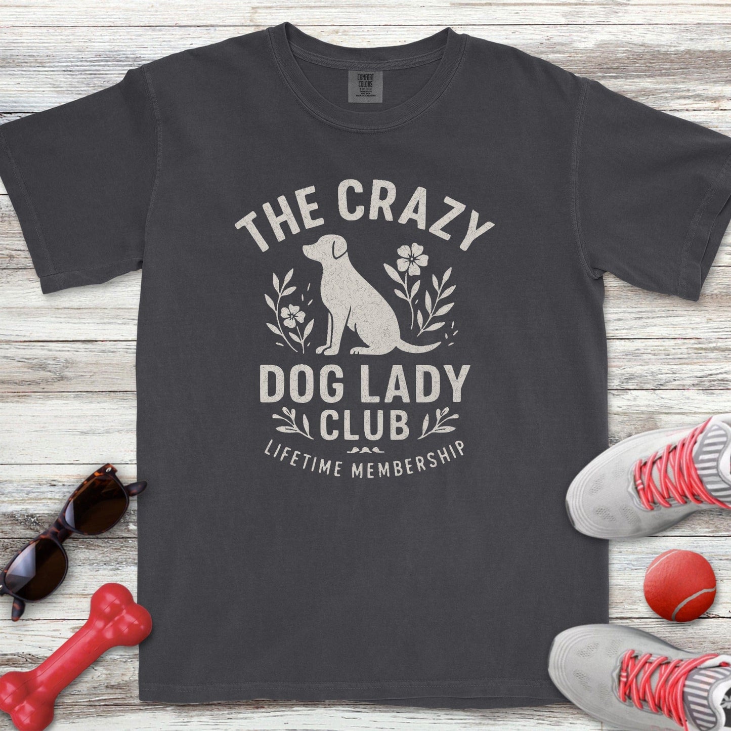 Crazy Dog Lady Club T-Shirt