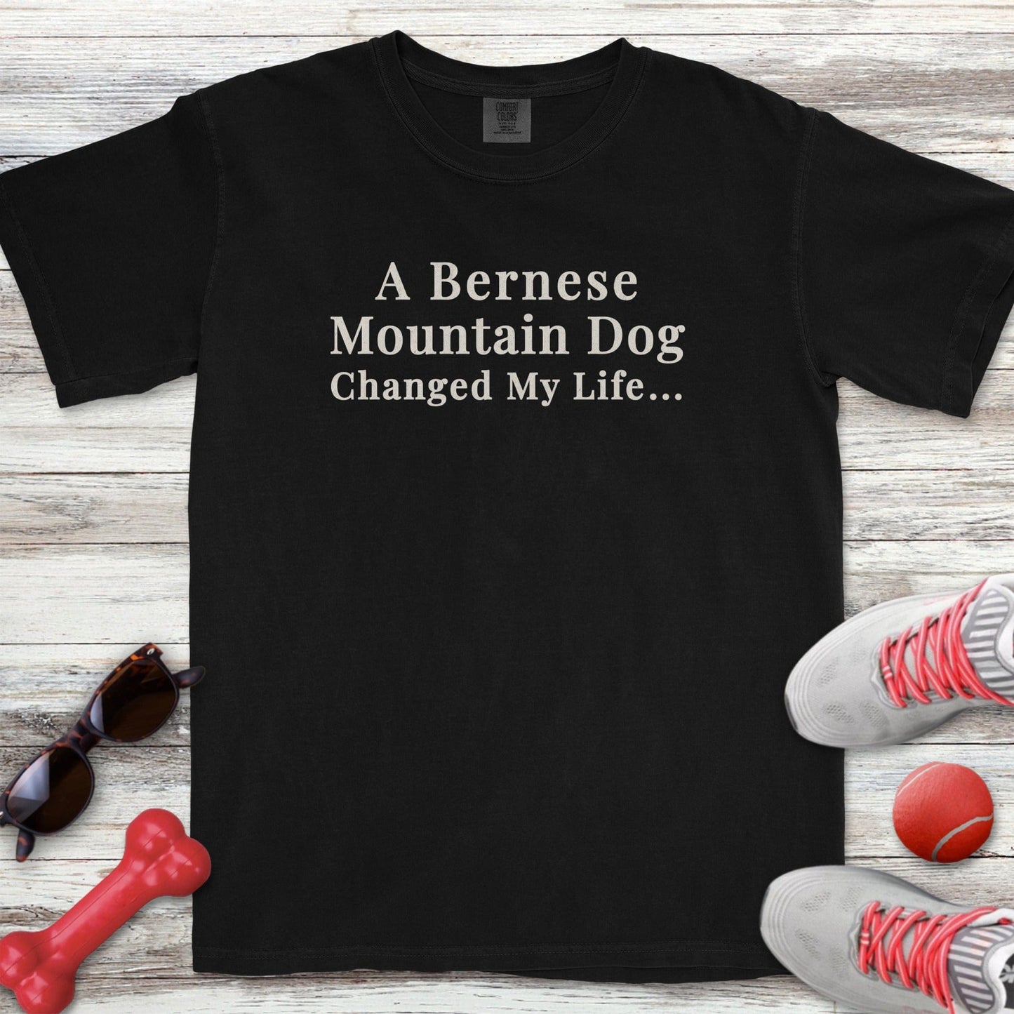 Bernese Mountain Dog Changed Life T-Shirt
