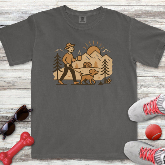 Morning Walk Dad T-Shirt