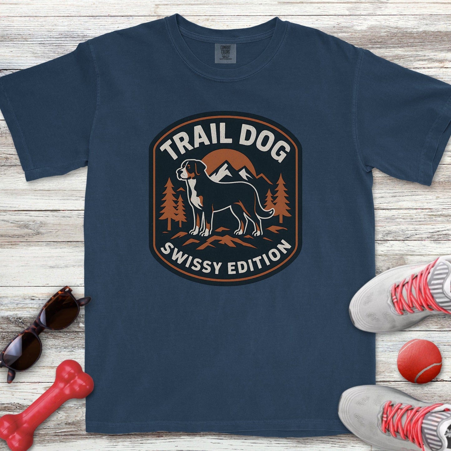 Swiss Mountain Dog Trail Dog T-Shirt