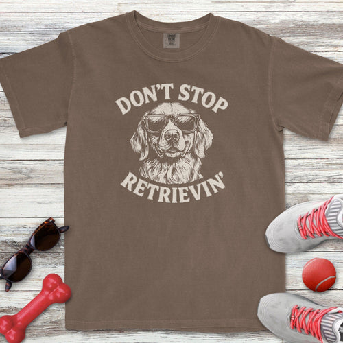 Don't Stop Golden Retriever T-Shirt
