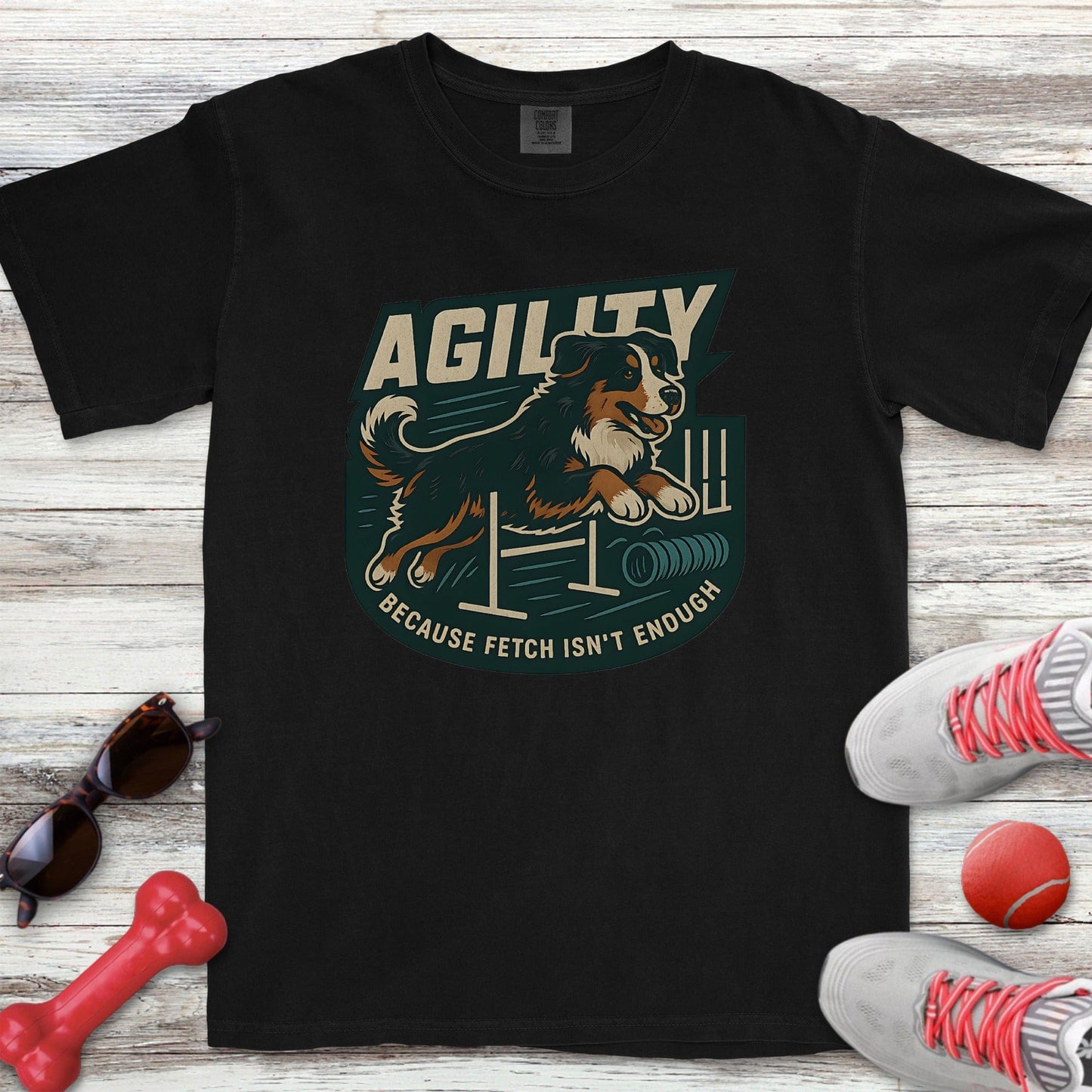 Bernese Mountain Dog Agility T-Shirt