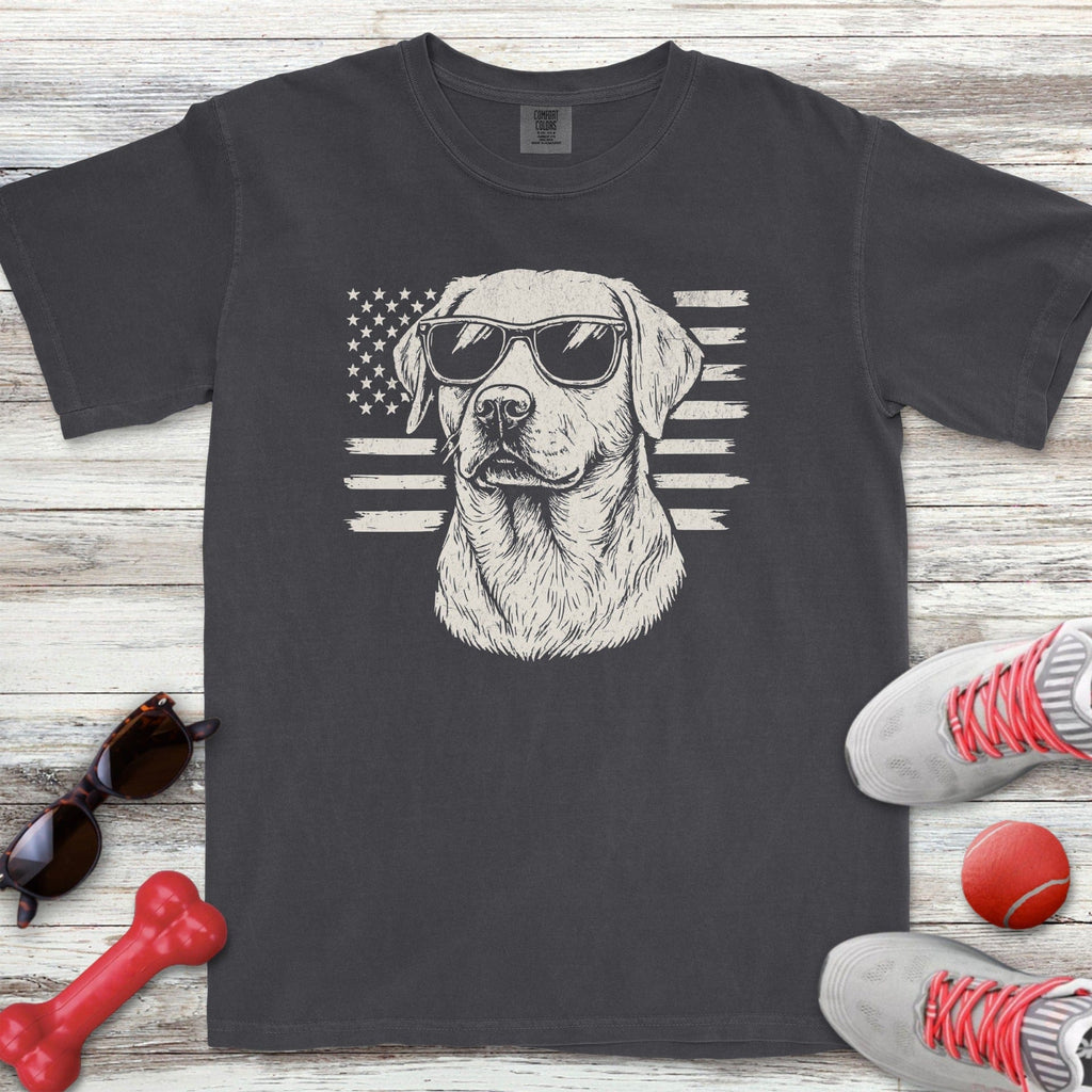 Labrador Retriever Flag T-Shirt