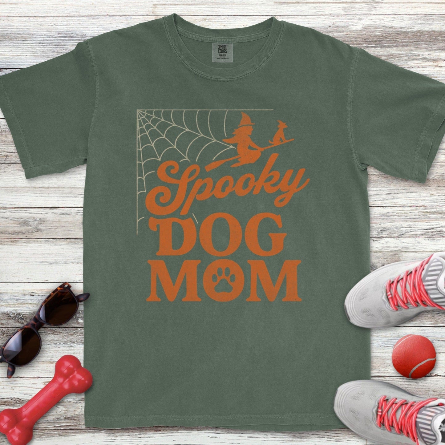 Spooky Dog Mom T-Shirt
