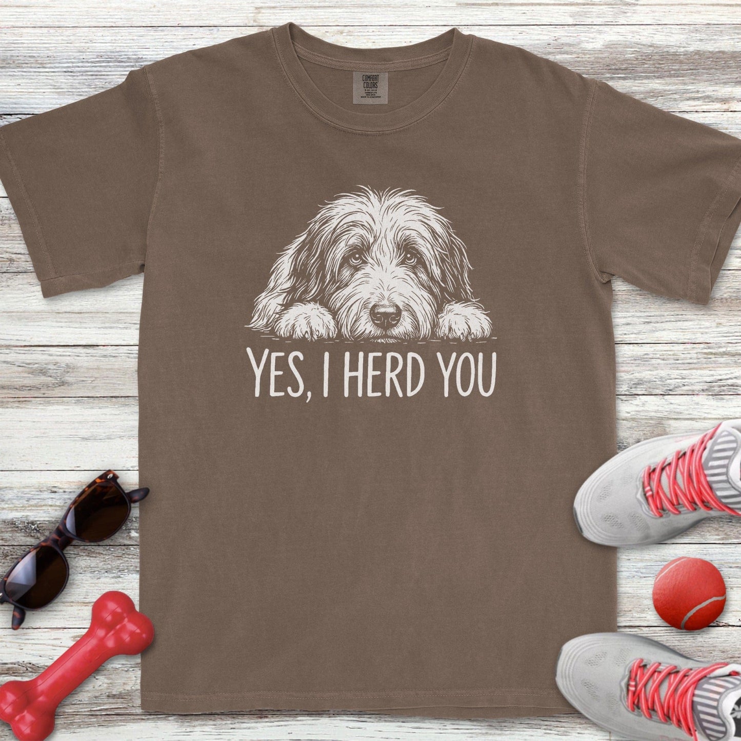 Bearded Collie Herd You T-Shirt