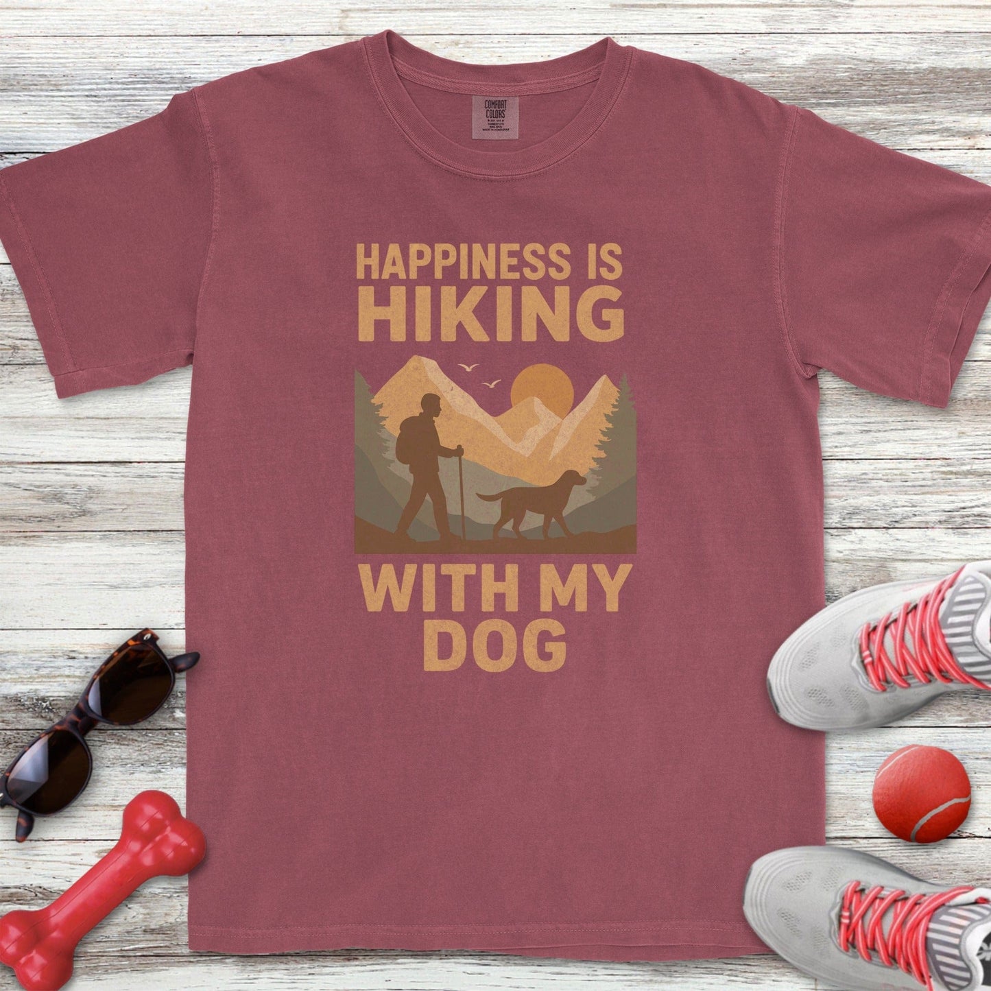 Hiking With My Dog T-Shirt