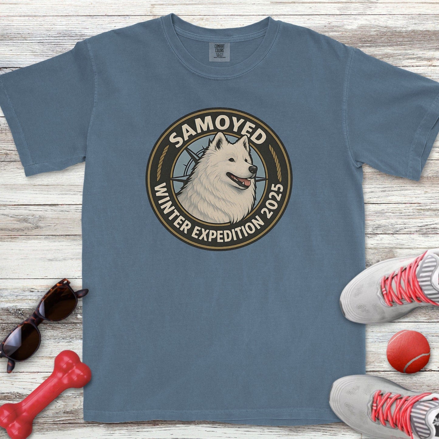 Samoyed Winter Expedition 2025 T-Shirt
