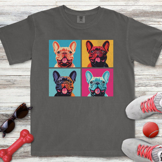 Pop Art French Bulldog T-Shirt