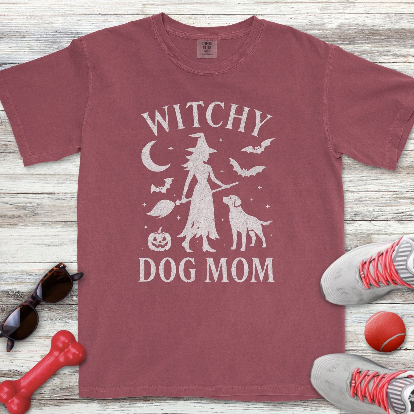 Witchy Dog Mom T-Shirt