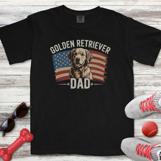 Golden Dad Flag T-Shirt