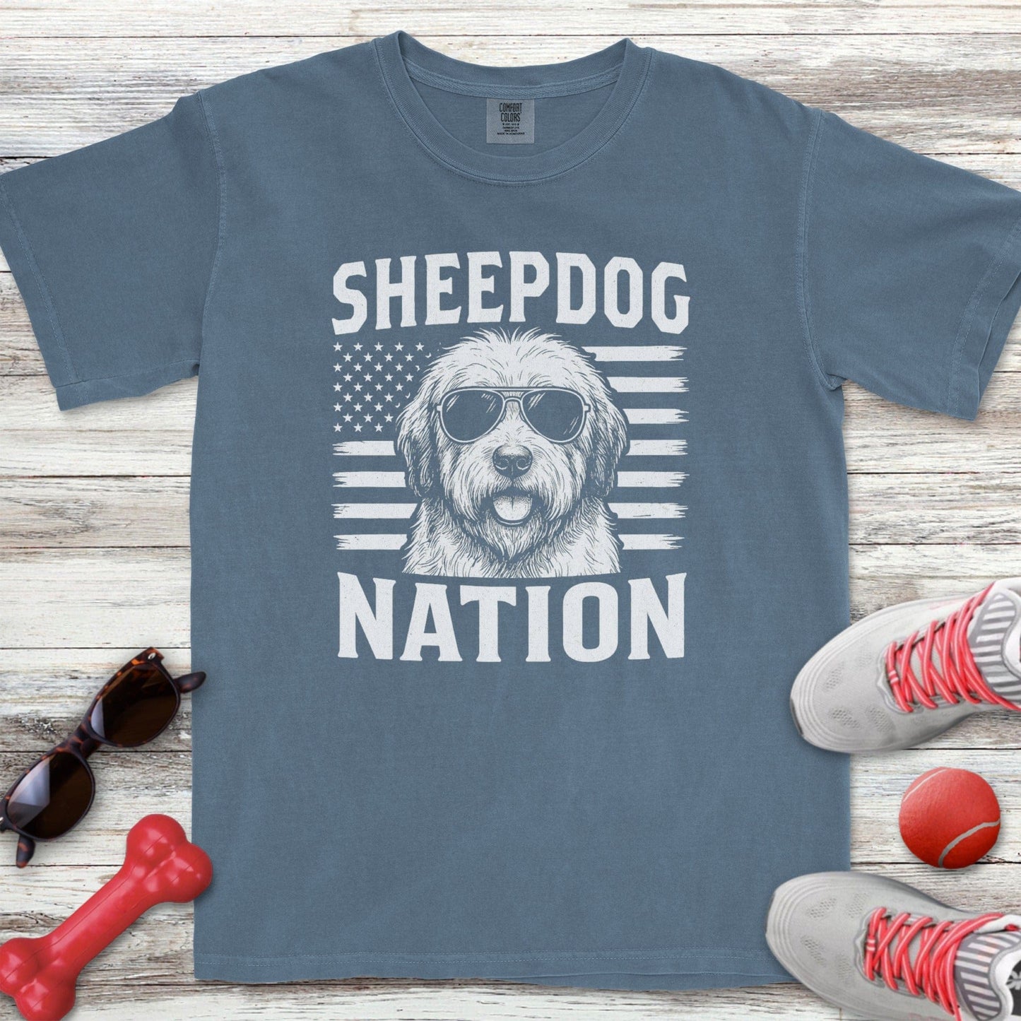 Old English Sheepdog Nation T-Shirt
