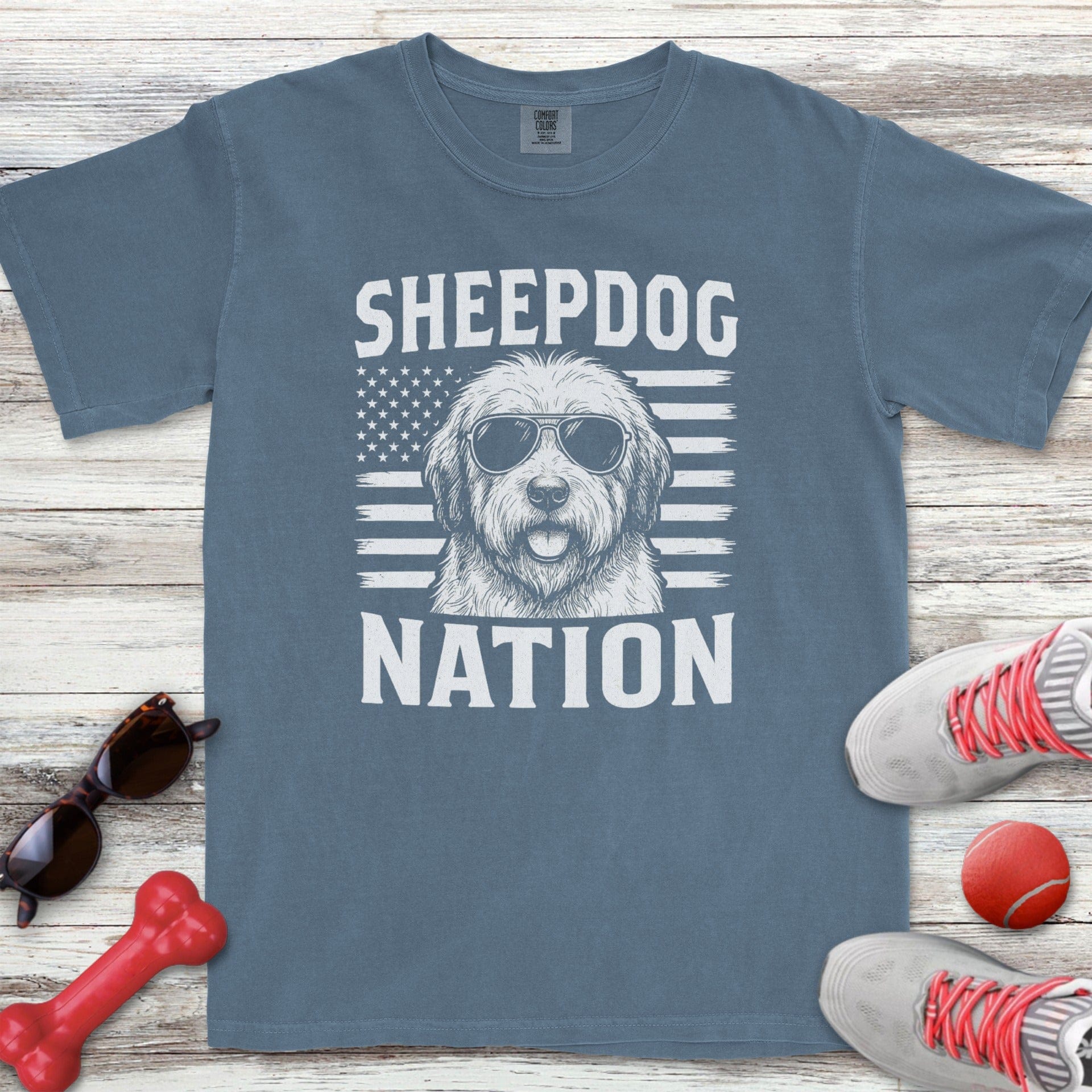 Old English Sheepdog Nation T-Shirt