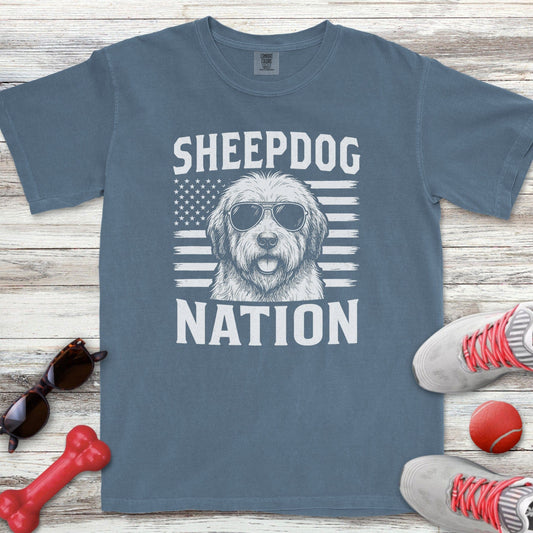 Old English Sheepdog Nation T-Shirt