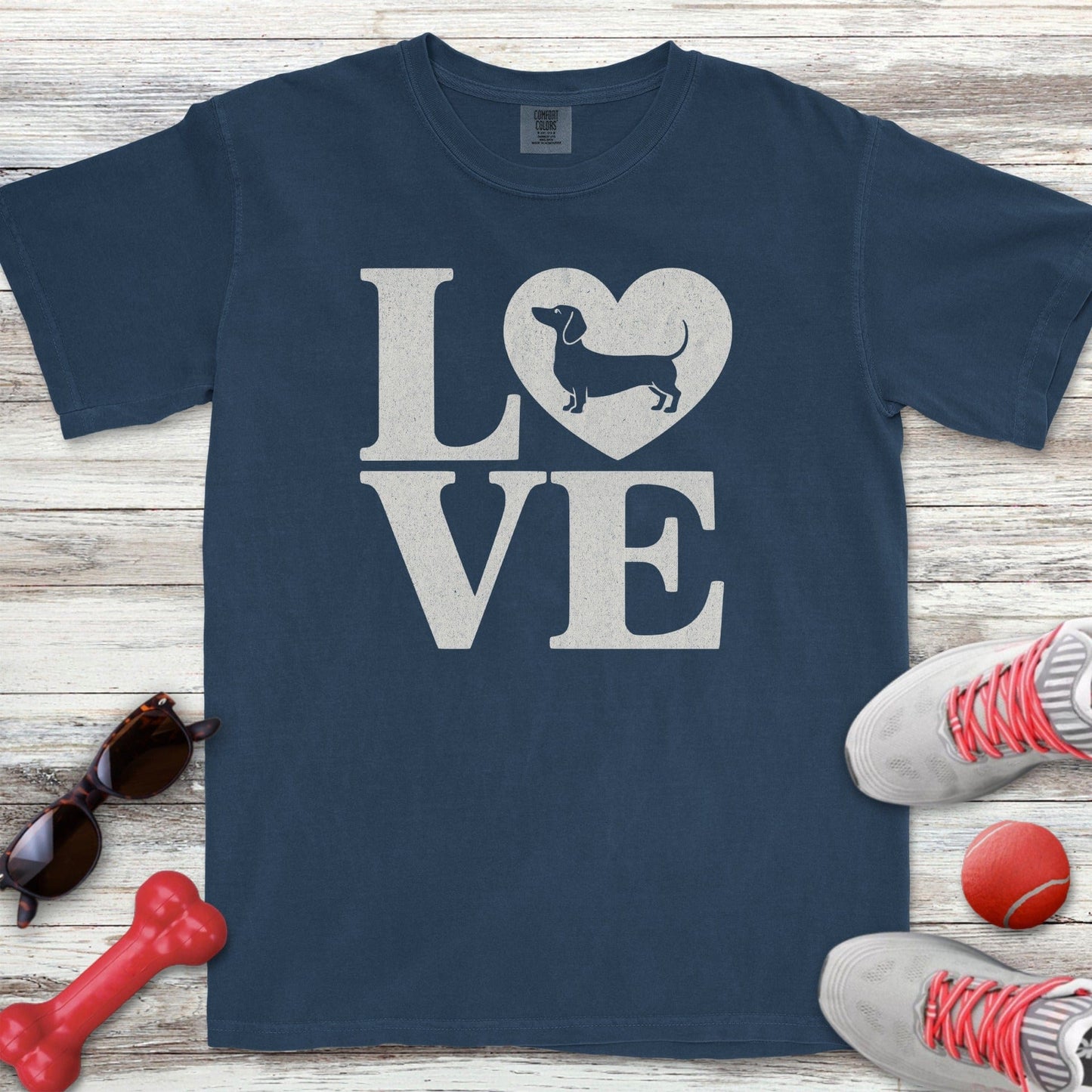 Dachshund Heart T-Shirt