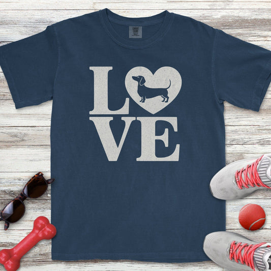 Dachshund Heart T-Shirt