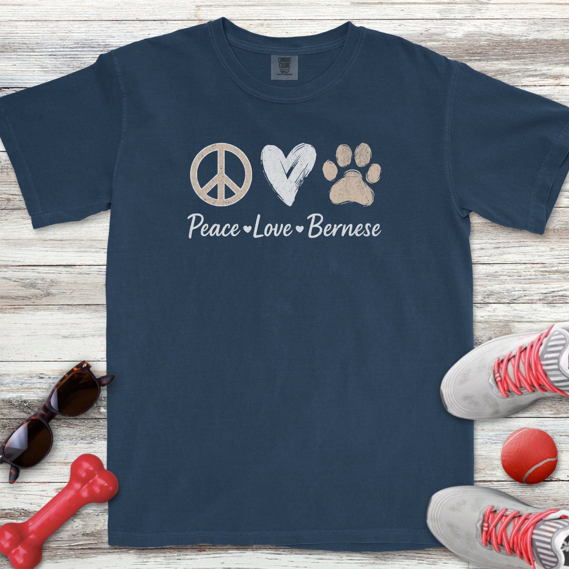 Bernese Mountain Dog Peace T-Shirt