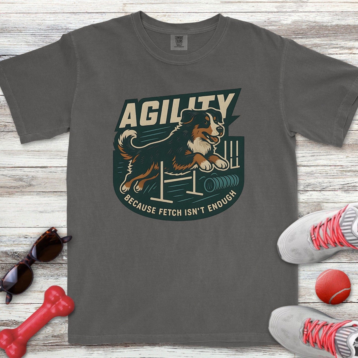 Bernese Mountain Dog Agility T-Shirt