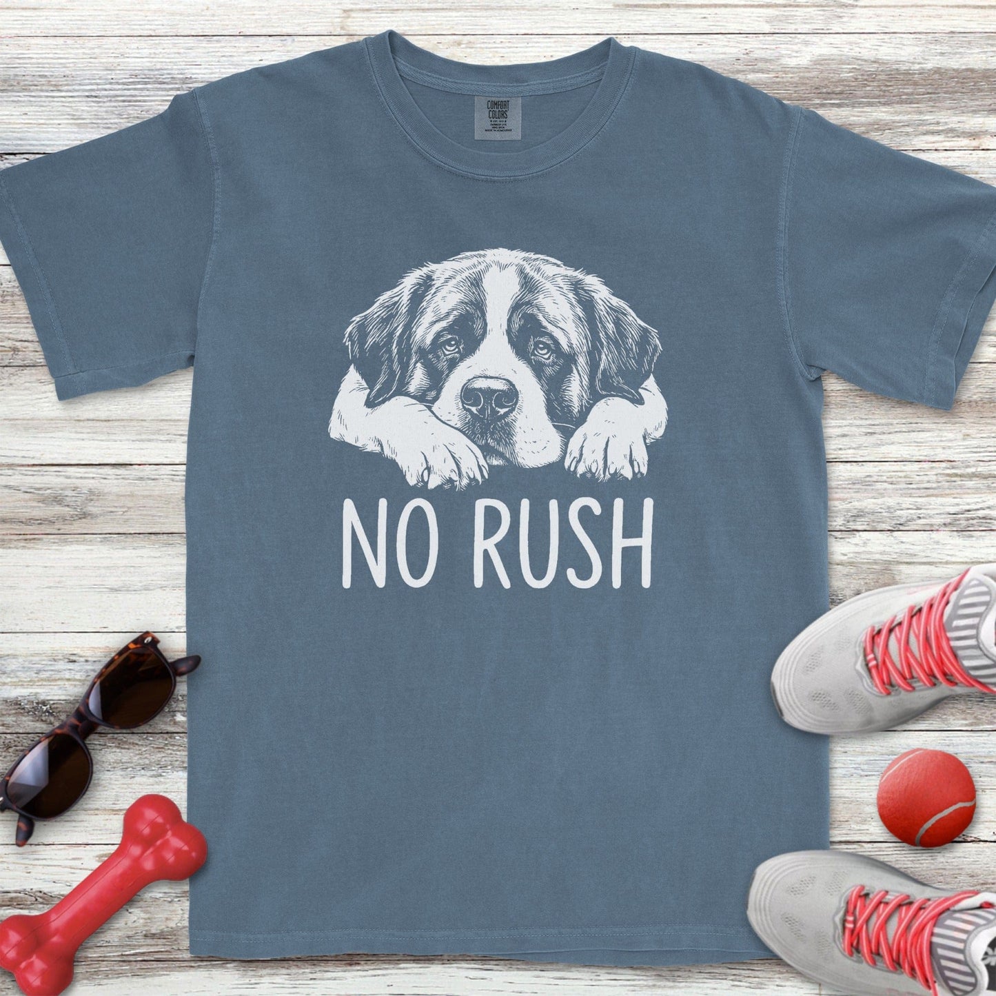 Saint Bernard No Rush T-Shirt